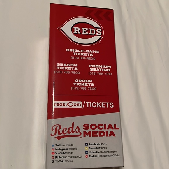 NWB Nick Lodolo Cincinnati Reds Bobblehead - Picture 2 of 7